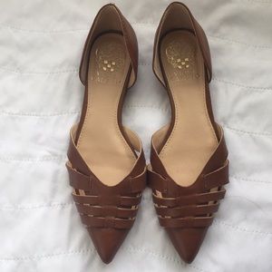Vince Camuto Hallie leather flats